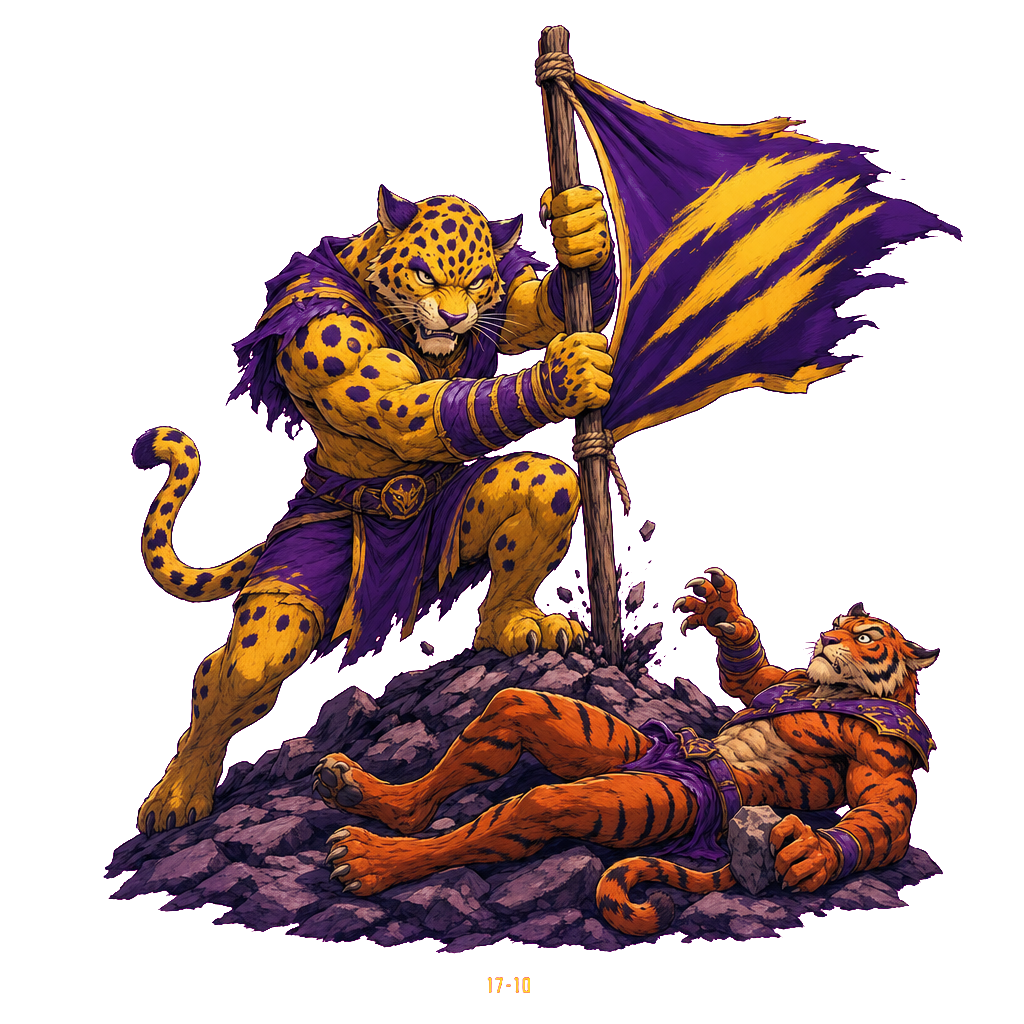 Baton Rouge over Clemson — Wk 1, 2025 back graphic